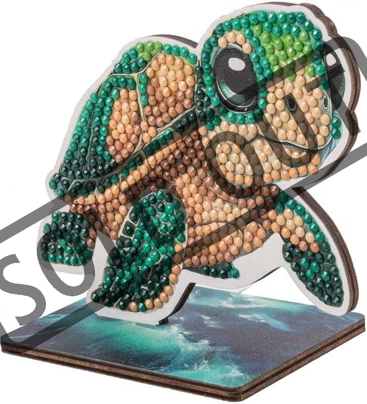 CRYSTAL ART Diamantové malování Oceán: Želva