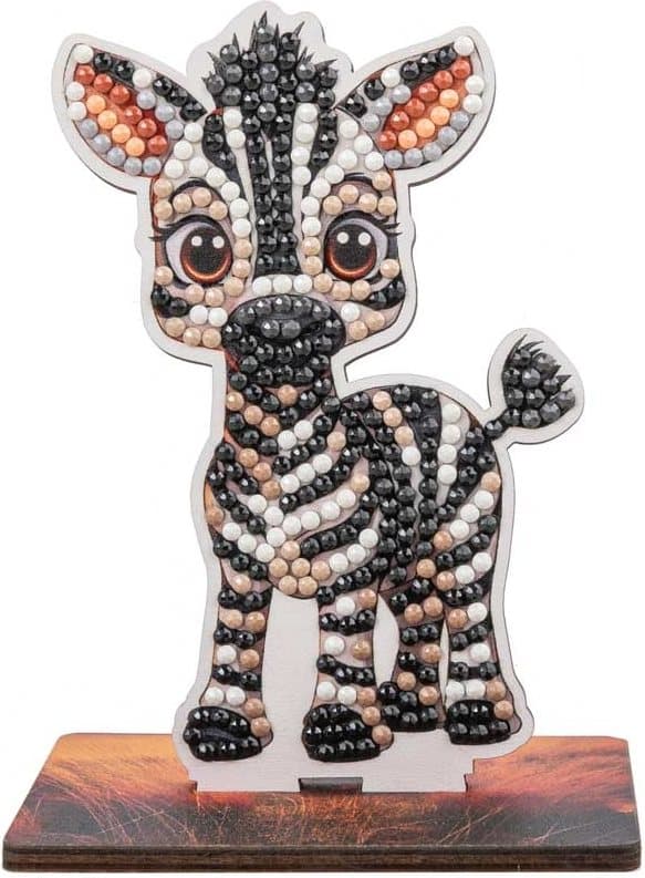 CRYSTAL ART Diamantové malování Safari: Zebra