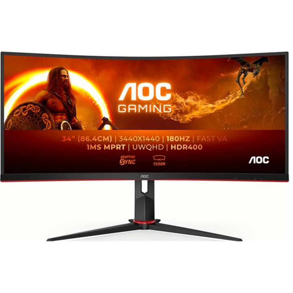 CU34G2XP/BK 34'' LED monitor AOC