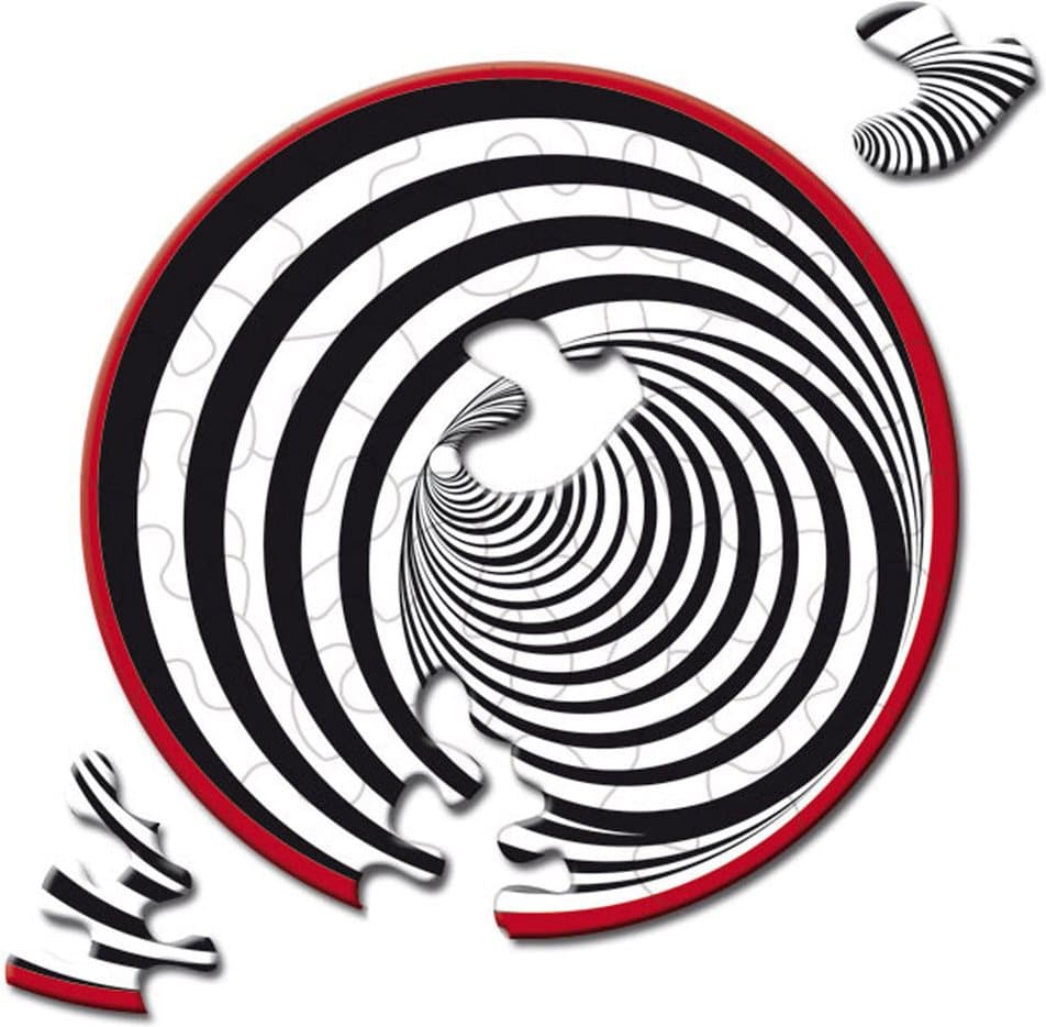 CURIOSI Kulaté puzzle Picoli: Tunel 33 dílků