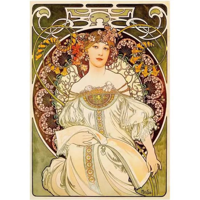 D-Toys - Puzzle Alphonse Mucha: Reverie - 1000 dielov