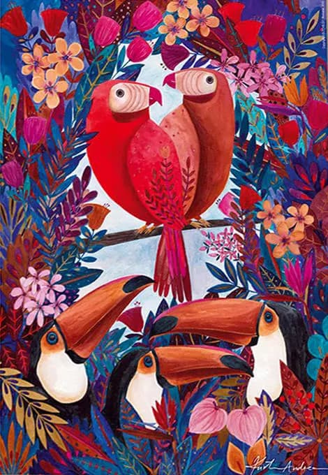 D-Toys - Puzzle Andrea Kürti: Pelican - 1000 dielov