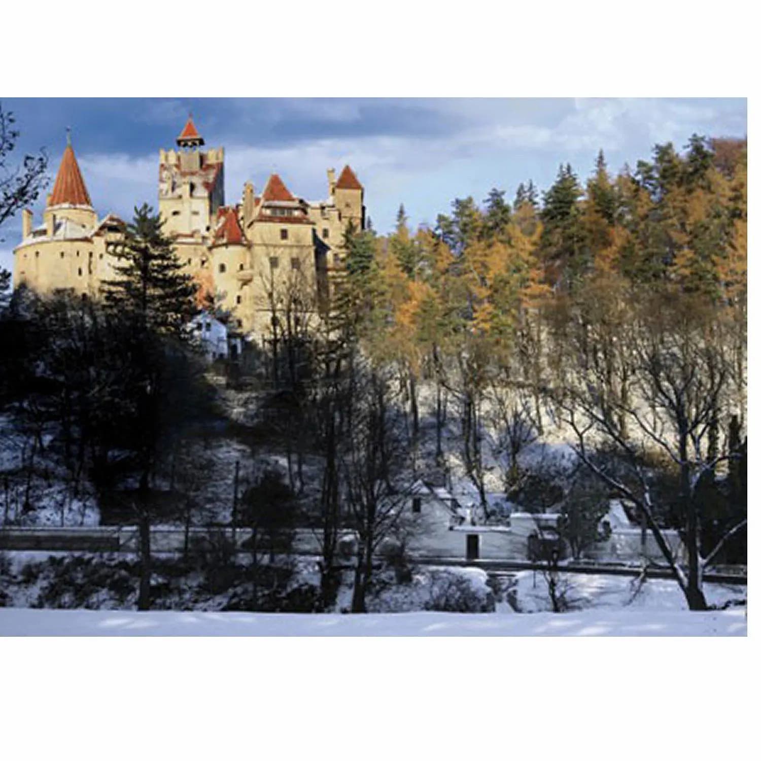 D-Toys - Puzzle Bran castle, Romania - 500 dielov