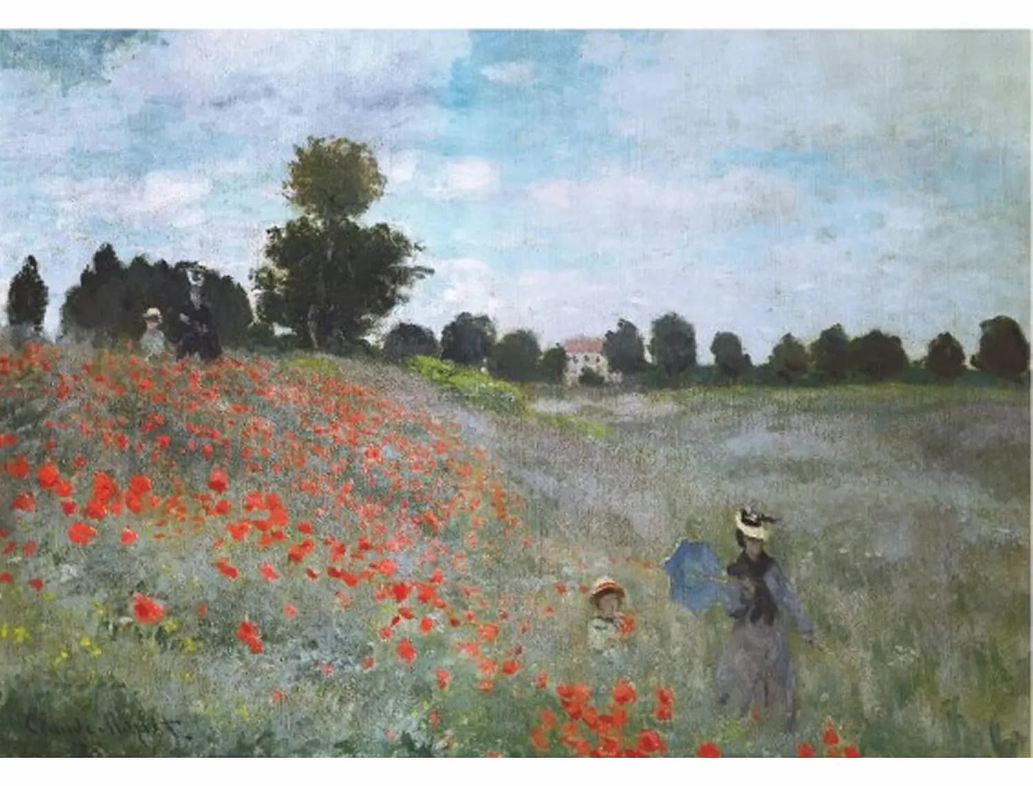 D-Toys - Puzzle Claude Monet: Poppies - 1000 dielov