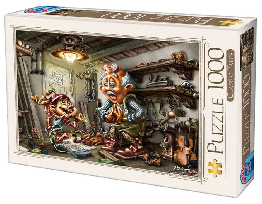 D-Toys - Puzzle Dónát: Pinocchio - 1000 dielov