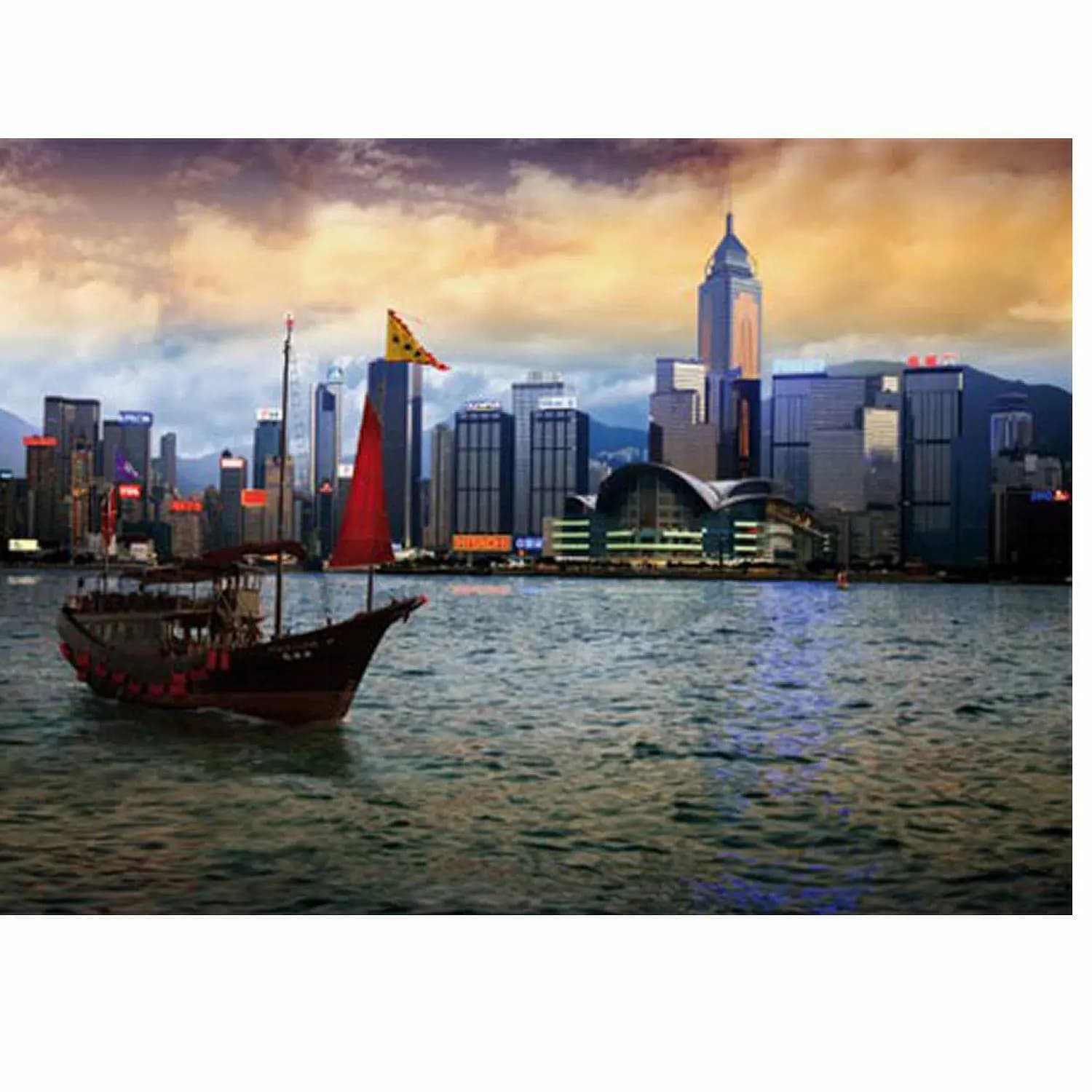 D-Toys - Puzzle Hong Kong, China - 1000 dielov