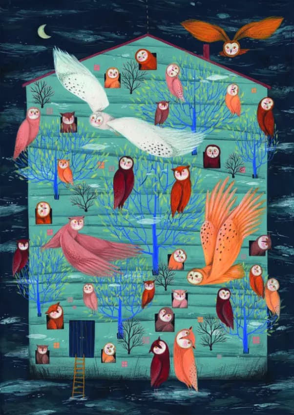 D-Toys - Puzzle Owl tales - 1000 dielov