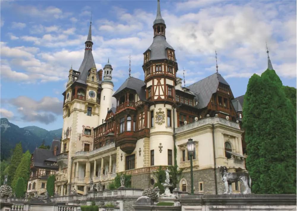 D-Toys - Puzzle Peles Castle, Romania - 500 dielov