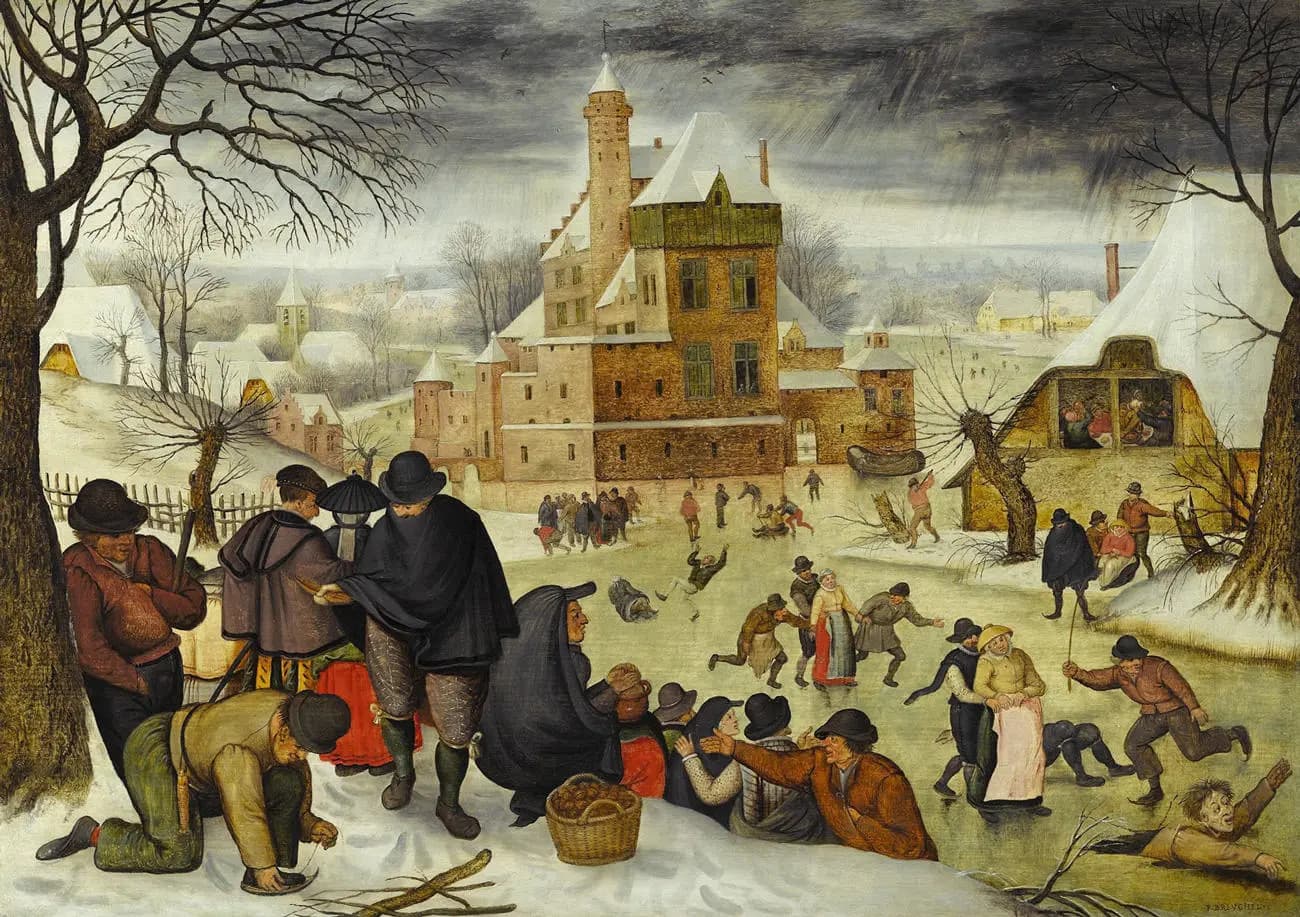 D-Toys - Puzzle Pieter Bruegel: Winter - 1000 dielov