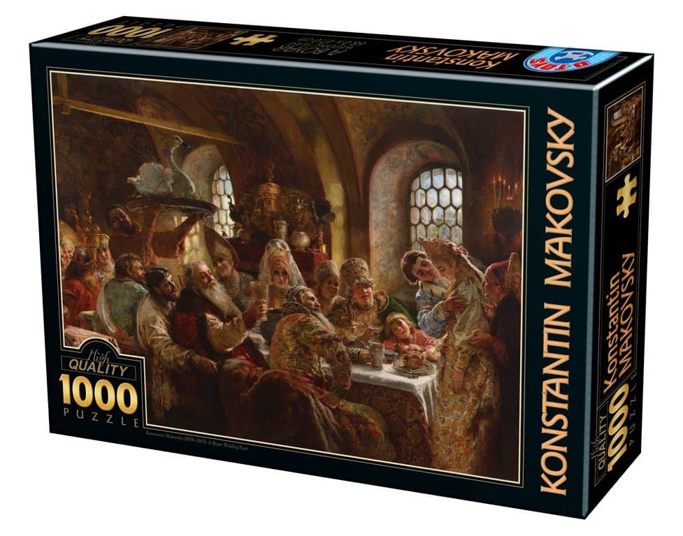 D-TOYS Puzzle Svatební hostina 1000 dílků