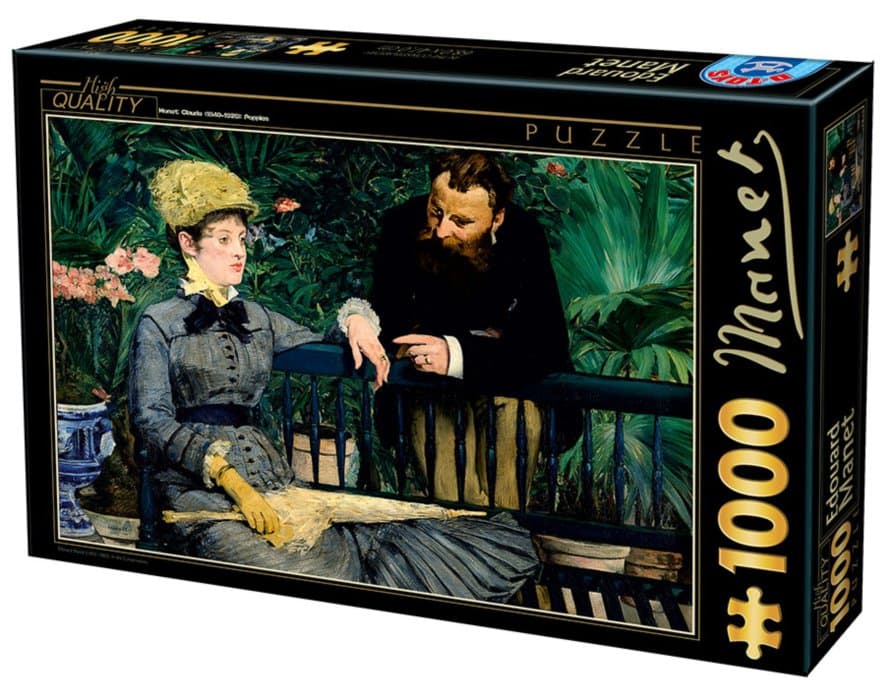 D-TOYS Puzzle V konzervatoři 1000 dílků