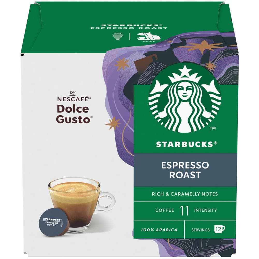 DARK ESPRESSO ROAST 12Kaps. STARBUCKS