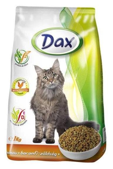 Dax Granule pre mačky hydina-zelenina 1kg