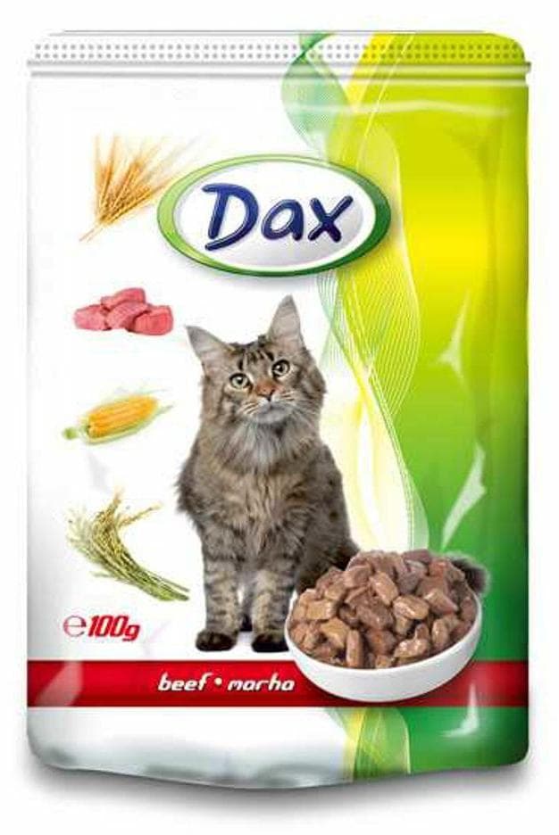 Dax kapsička pre mačky 100g hovädzia