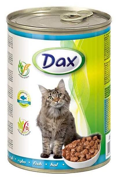 Dax konzerva pre mačky ryba 415g
