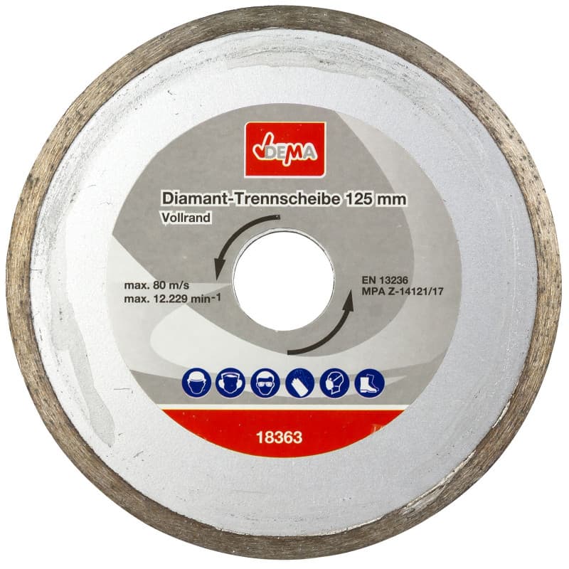 Diamantový rezný kotúč 125 mm DDT125V