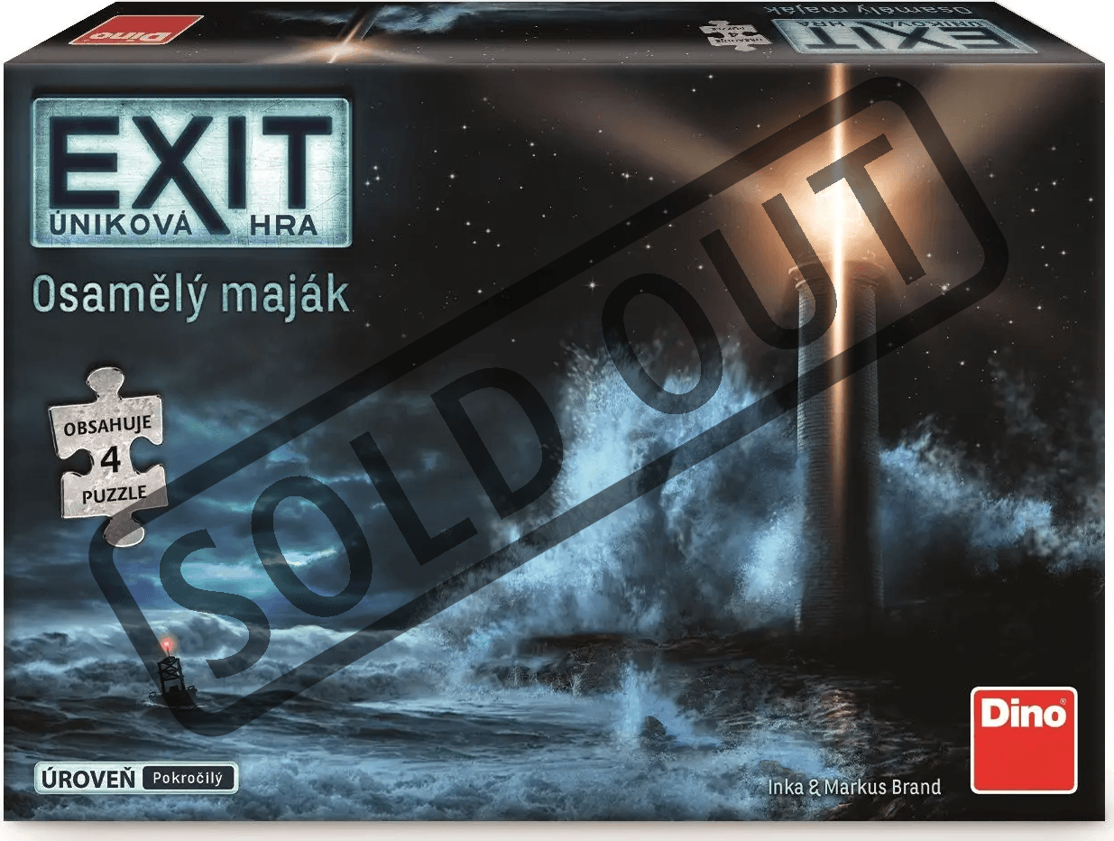 DINO Exit úniková hra s puzzle: Osamělý maják