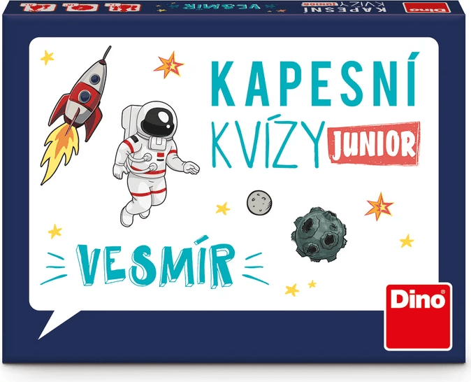 DINO Kapesní kvízy junior - Vesmír