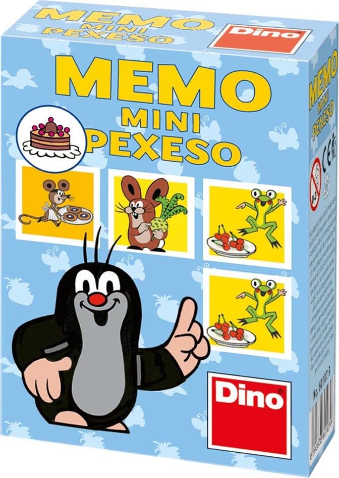 DINO Mini pexeso Krteček a dobroty