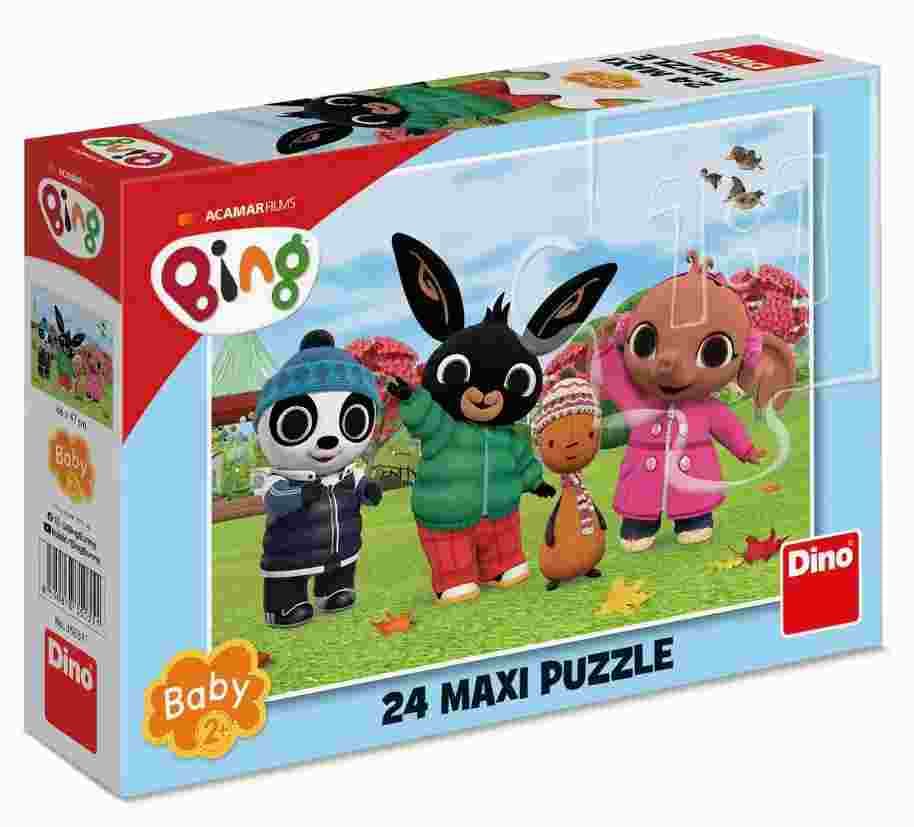 Dino - Puzzle Bing na jeseň 24 maxi - 1-39 dielov