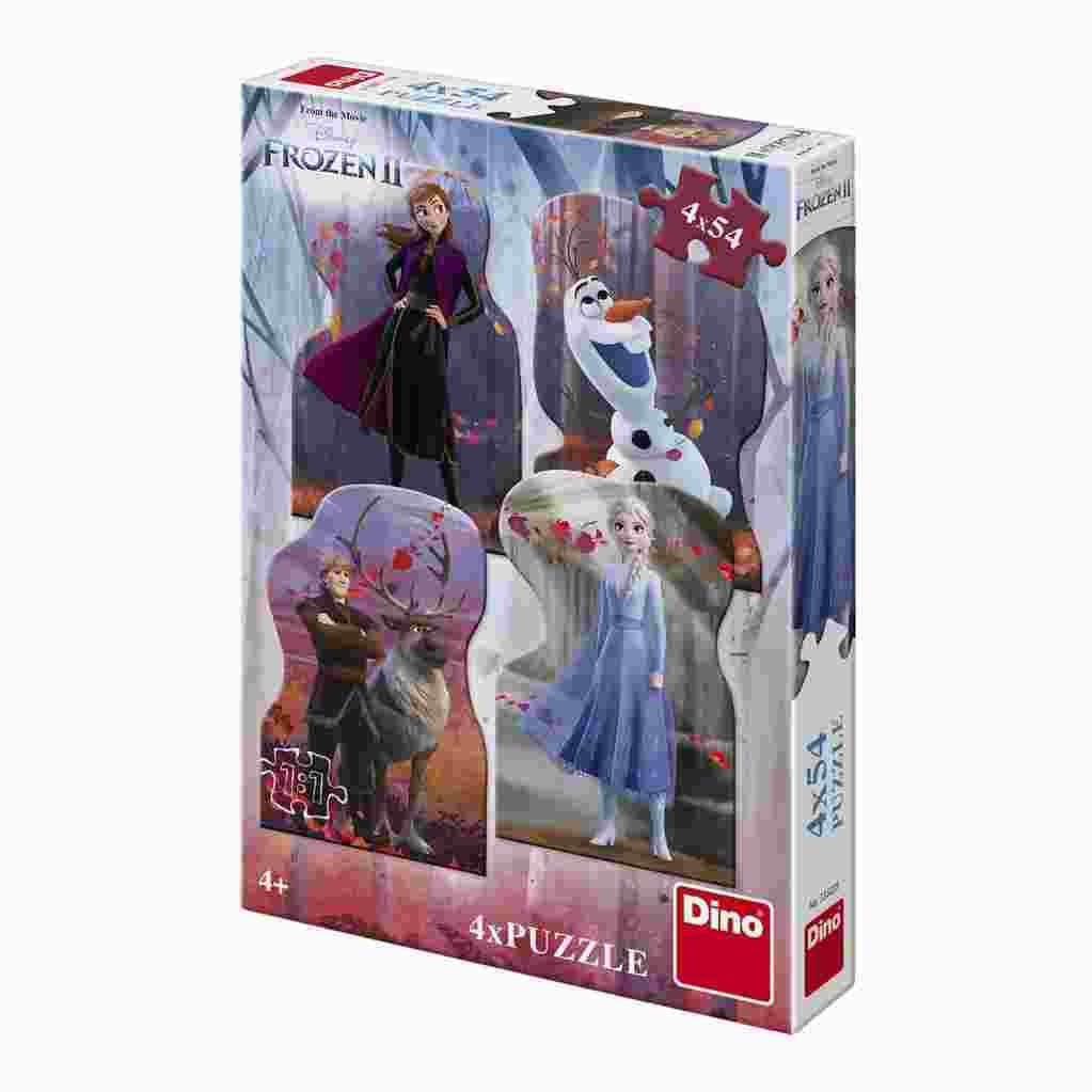 Dino - Puzzle Frozen 4x54 - 40-99 dielov