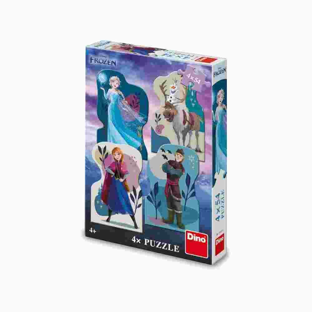 Dino - Puzzle Frozen: Friendship 4x54 - 40-99 dielov