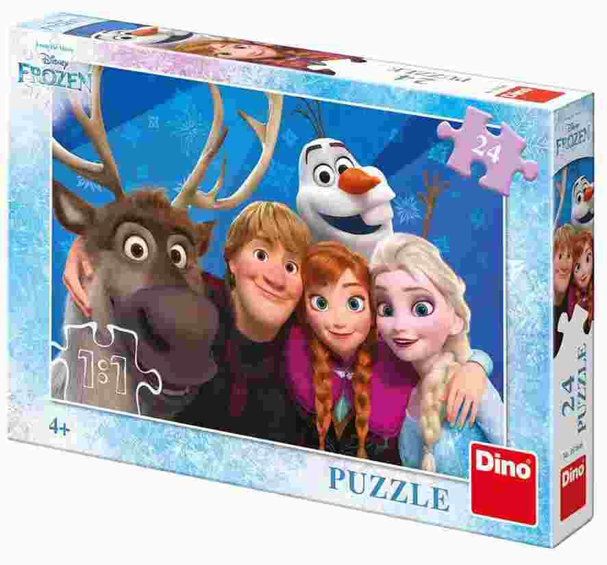 Dino - Puzzle Frozen selfie 24 pieces - 1-39 dielov