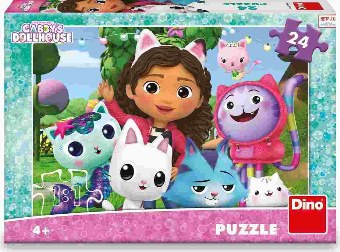 Dino - Puzzle Gábina's magical house - 1-39 dielov