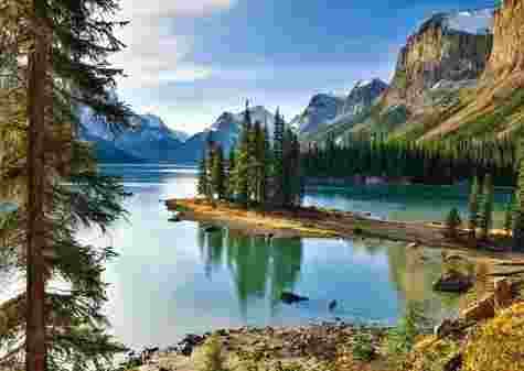 Dino - Puzzle Lake Maligne, Canada - 1000 dielov