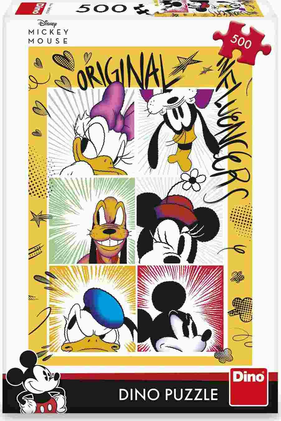 Dino - Puzzle Mickeys gang - 500 dielov