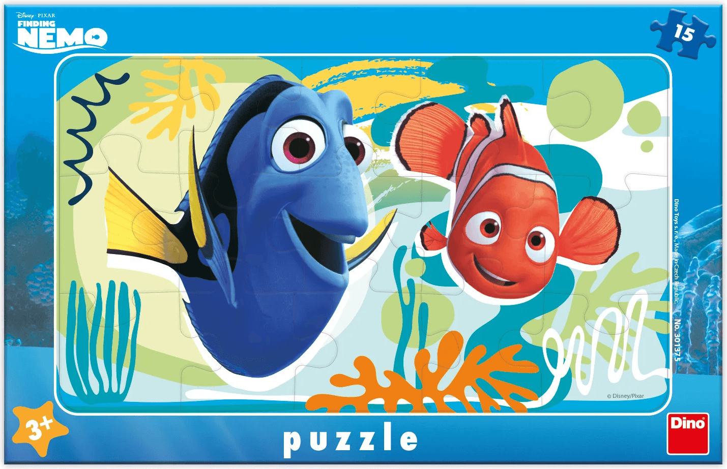 DINO Puzzle Nemo a Dory 15 dílků