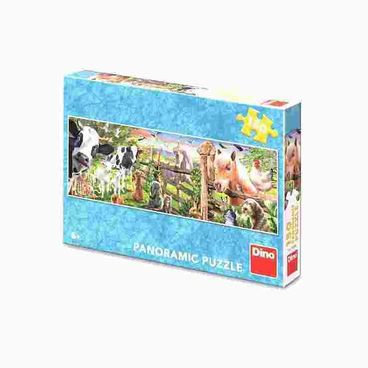 Dino - Puzzle On the farm - 150 dielov