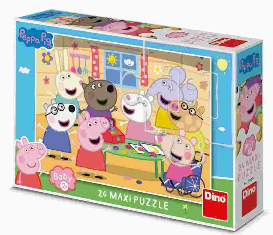 Dino - Puzzle Peppa Pig: Shop - 1-39 dielov