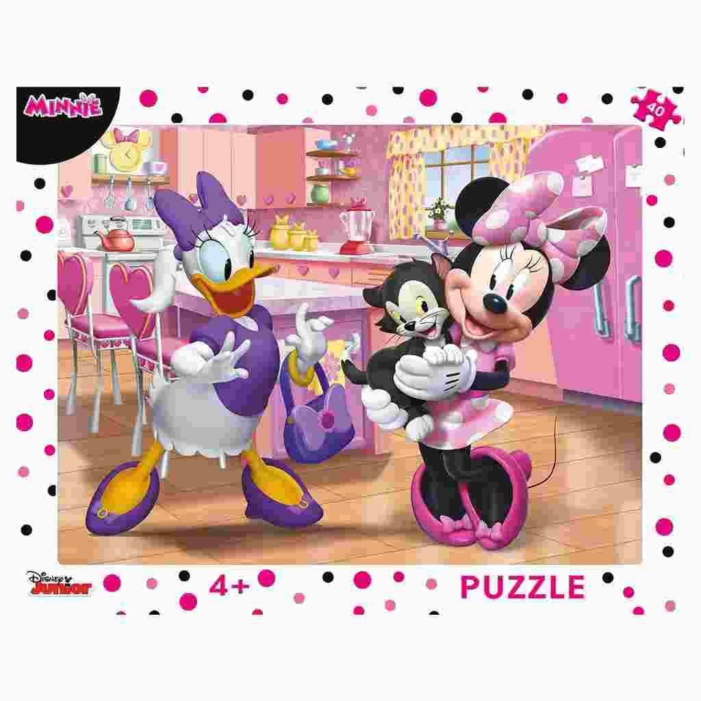 Dino - Puzzle Pink Minnie 40 pieces - 40-99 dielov