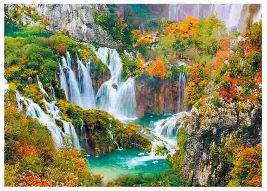 Dino - Puzzle Plitvice lakes, Croatia - 1000 dielov