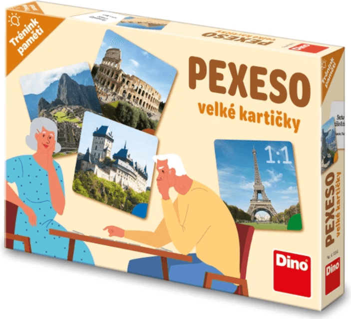 DINO Trénink paměti: Památky