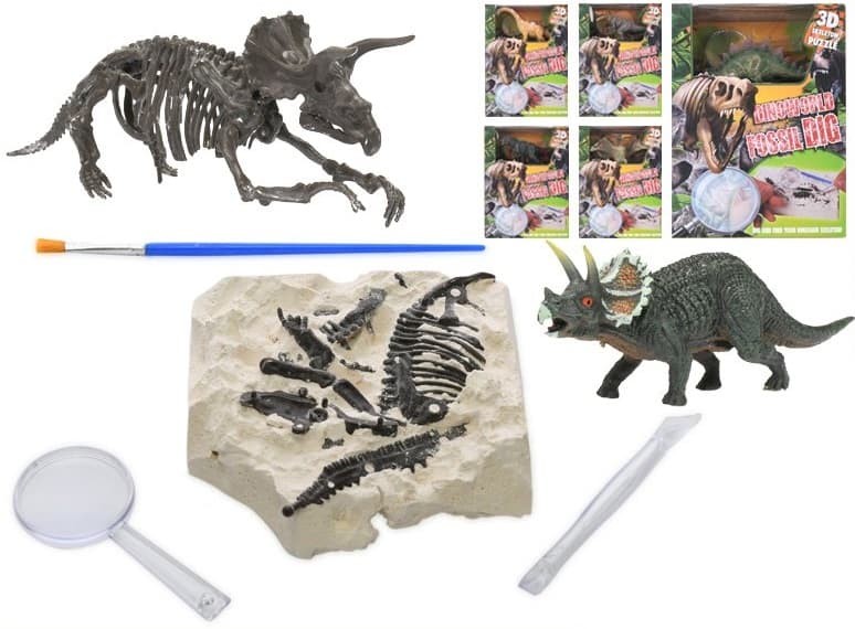 Dinosaurus a skamenelina 12cm