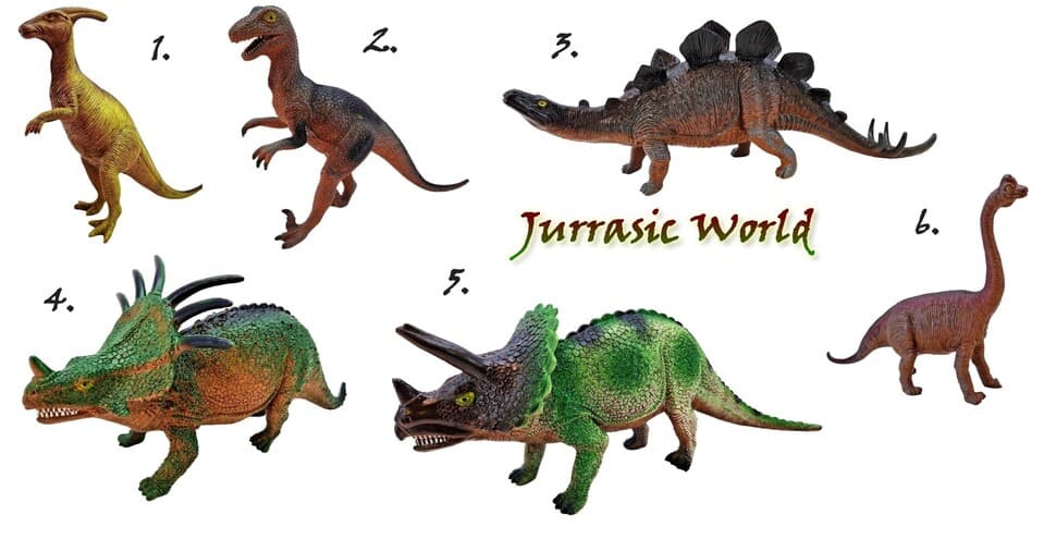 Dinosaurus World rôzne druhy cca 28cm - 4