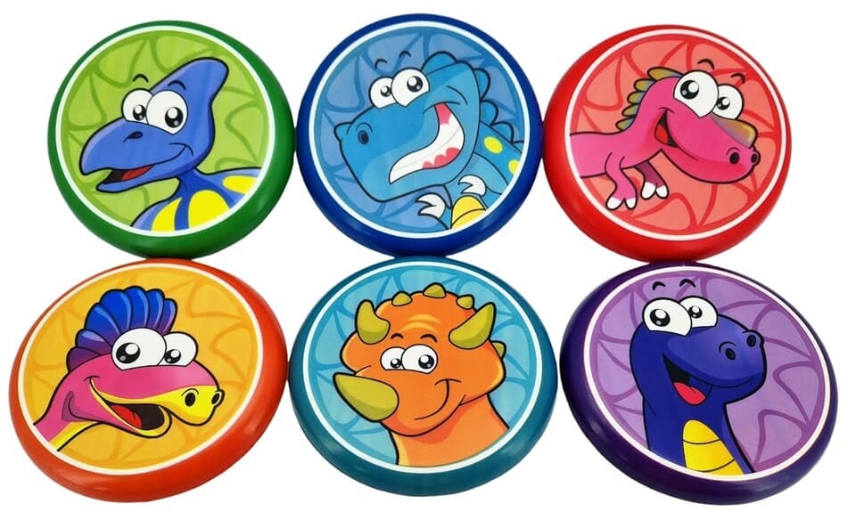 Disk lietajúci Dino 16cm - zelená