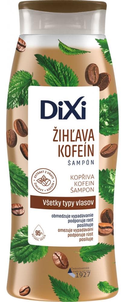 Dixi sampón 400ml Kofeín/žihlava