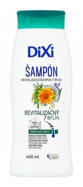 DIXI šampón revitalizačný 7 bylín 400 ml
