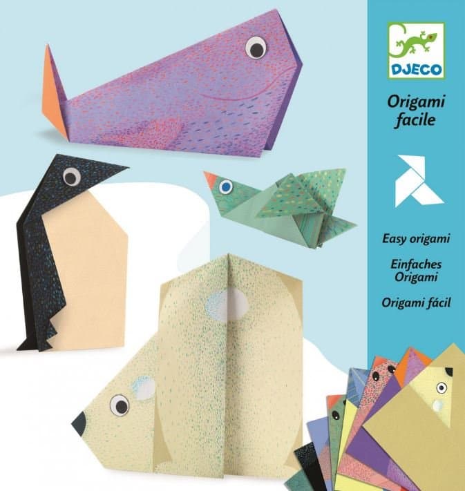 DJECO Origami Polární zvířátka