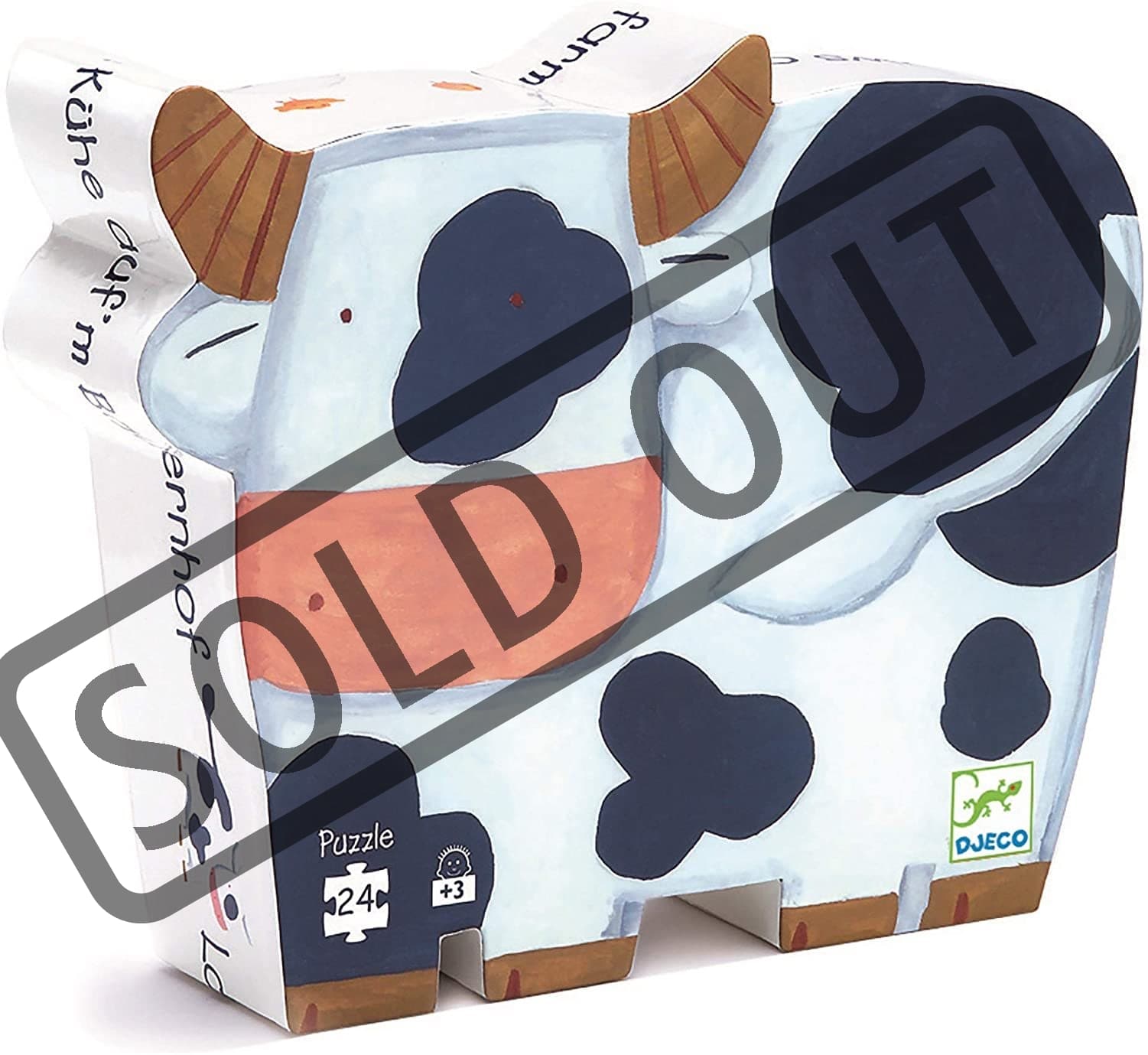 DJECO Puzzle Kravička 24 dílků