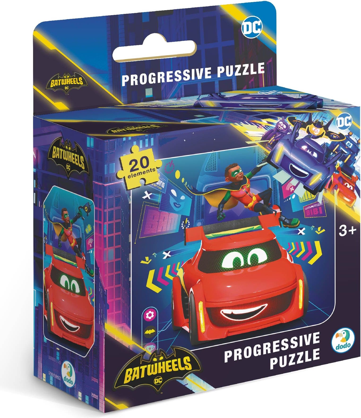 DODO Puzzle Batwheels: Redbird 20 dílků
