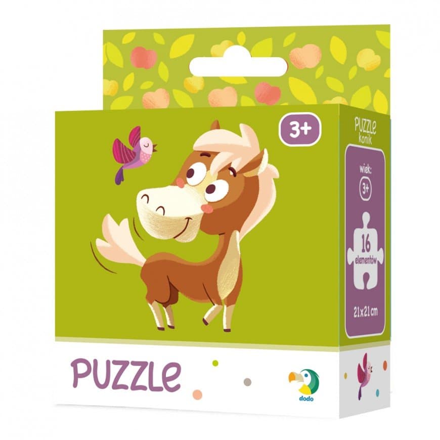 DODO Puzzle Koník 16 dílků