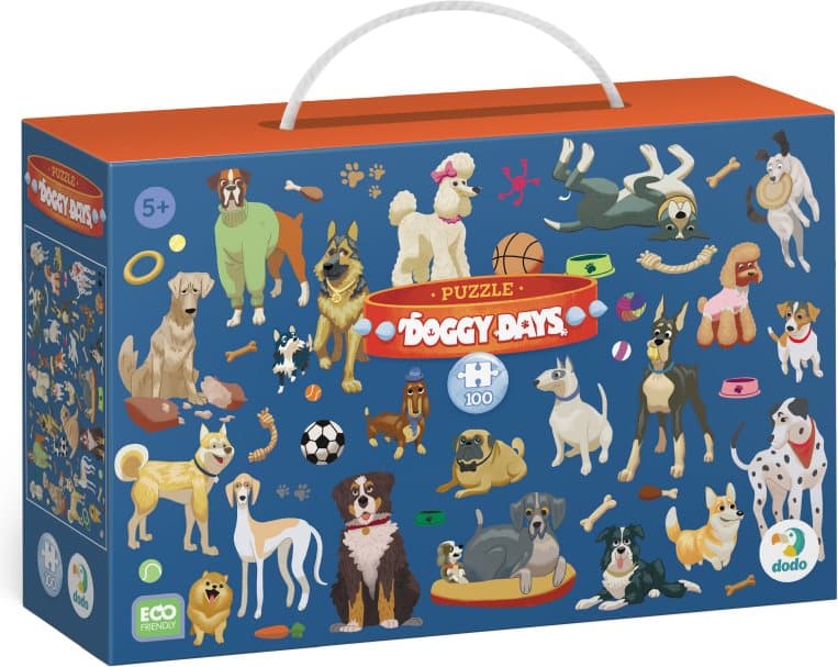 DODO Puzzle Pejsci 100 dílků