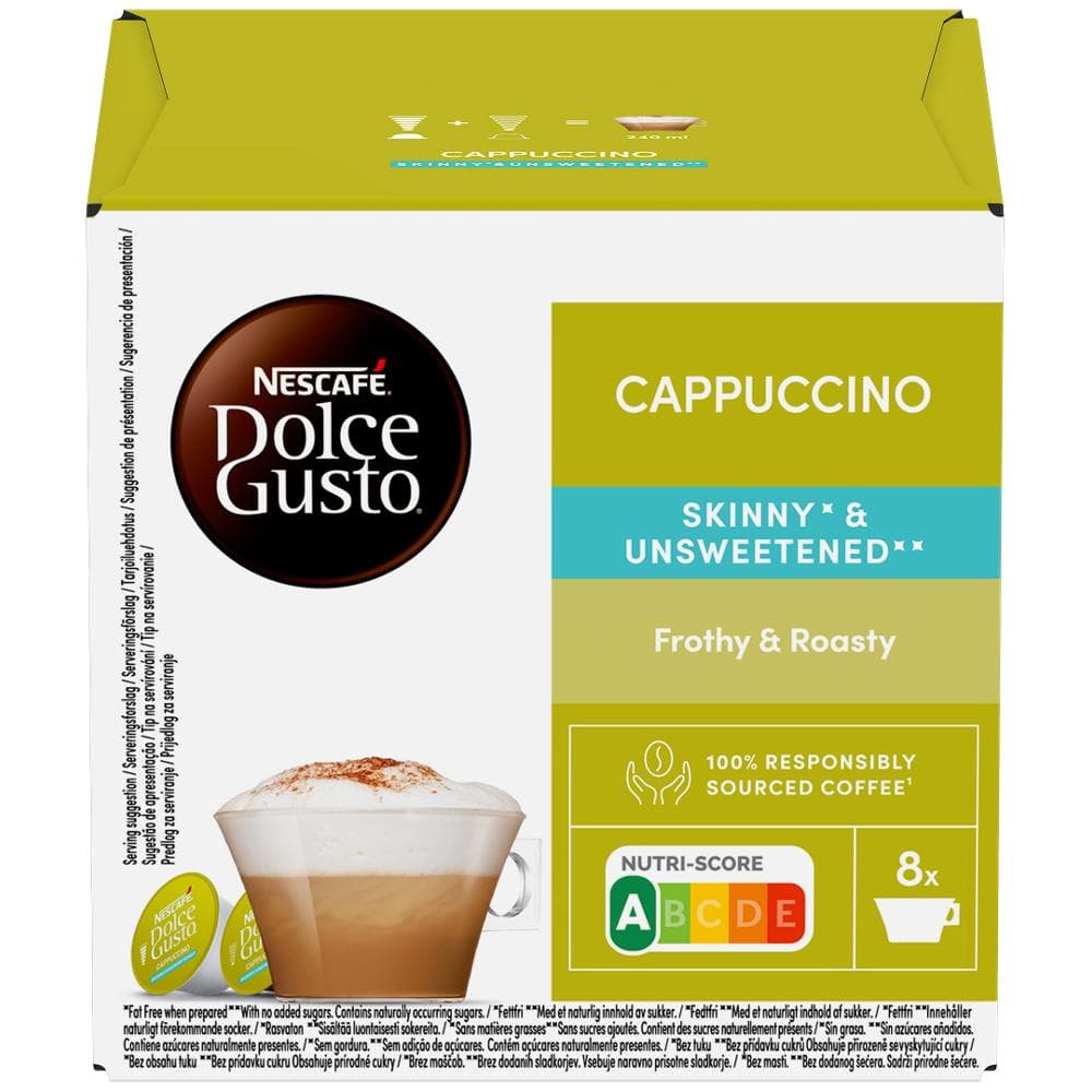 DOLCE G.CAPPUCCINO SKINNY(NÁPLŇ) NESCAFÉ