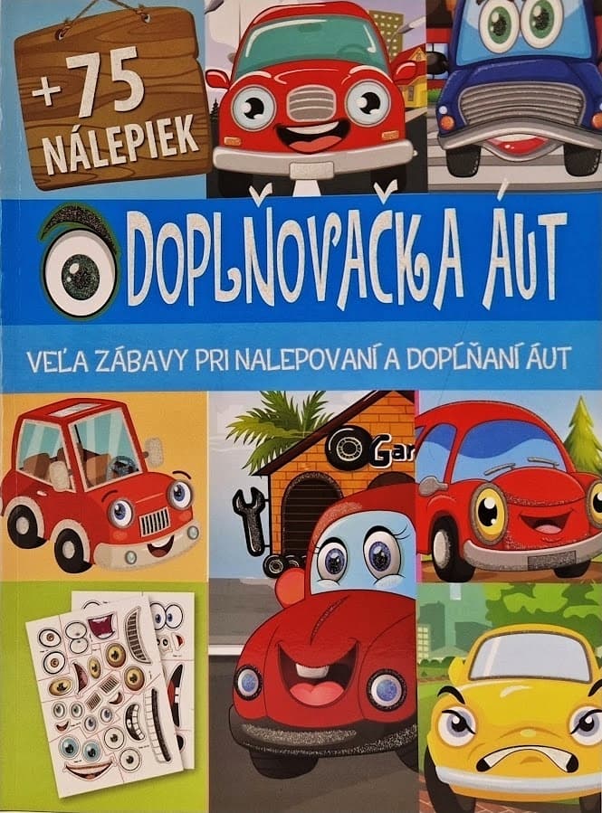 Doplňovačka áut +75 nálepiek