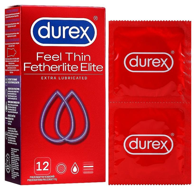 Durex kondómy 12ks Fetherlite