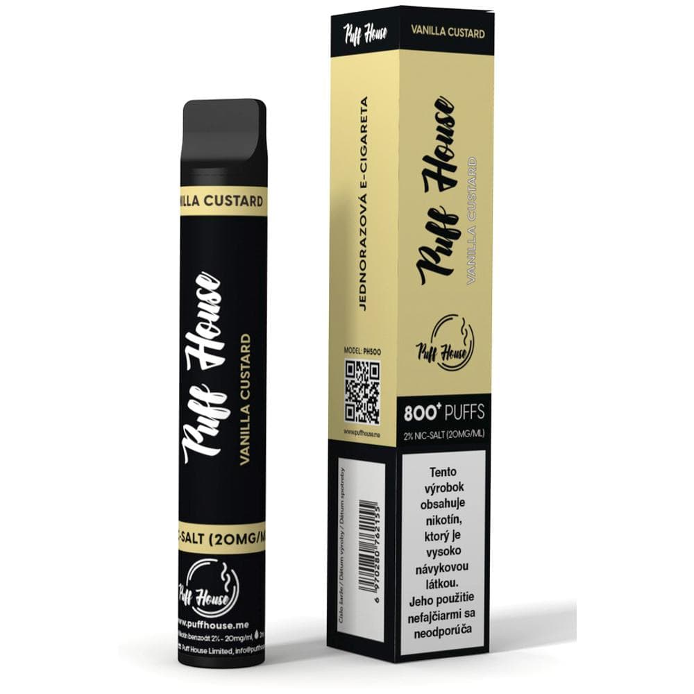E-cigareta Vanilla Custard Puff House